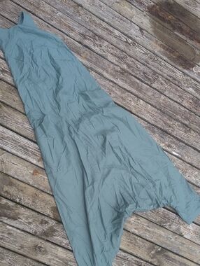 Mawlana Light Teal A-Line Jumpsuit